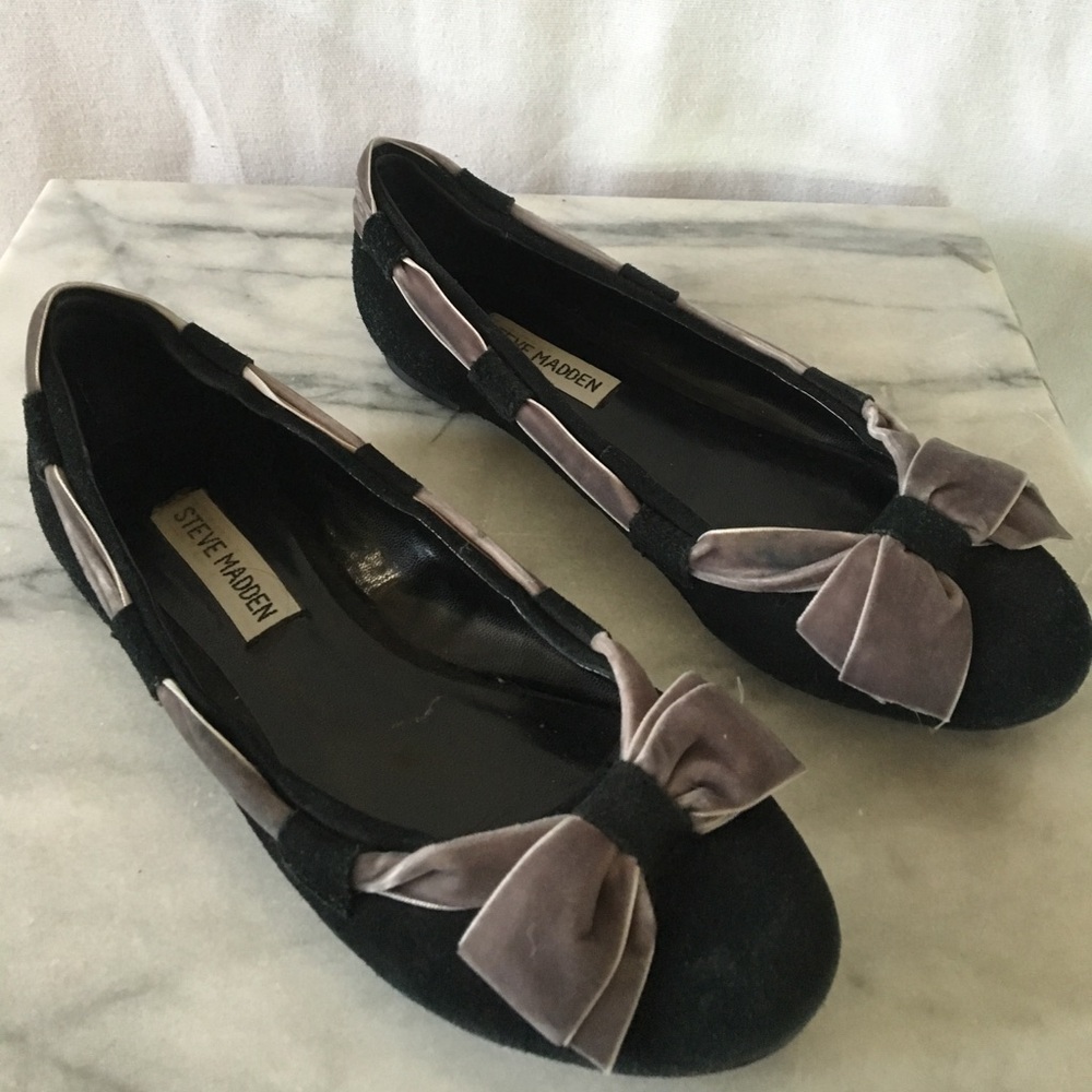 StEve MadDen suEde BalLet flAts 💋🩷 - Picture 2 of 9